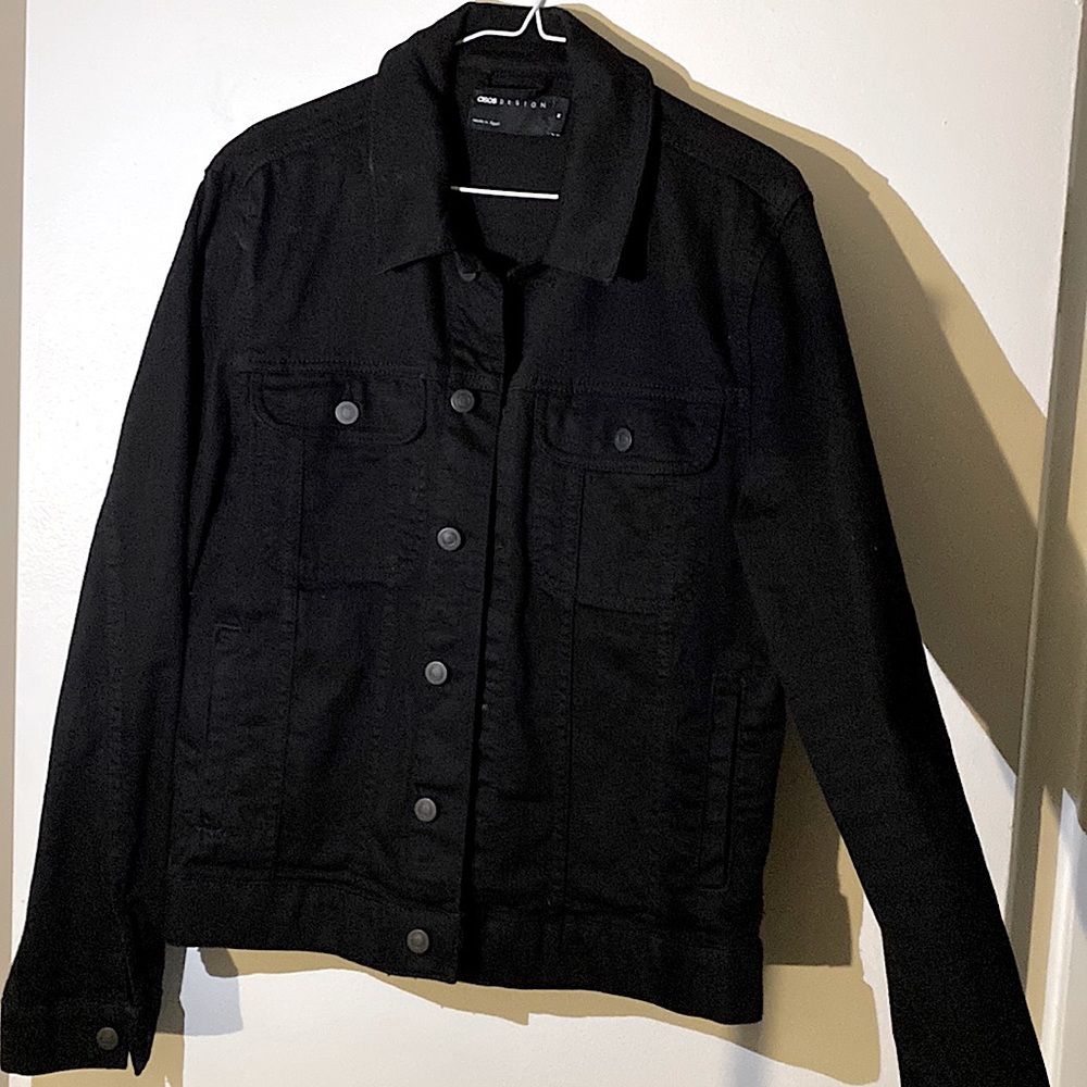 ASOS brand black denim jacket